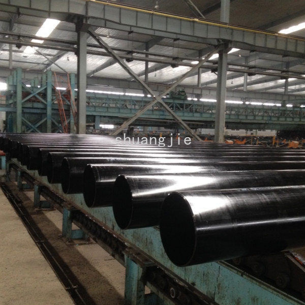 API 5L GR B ERW black steel pipe
